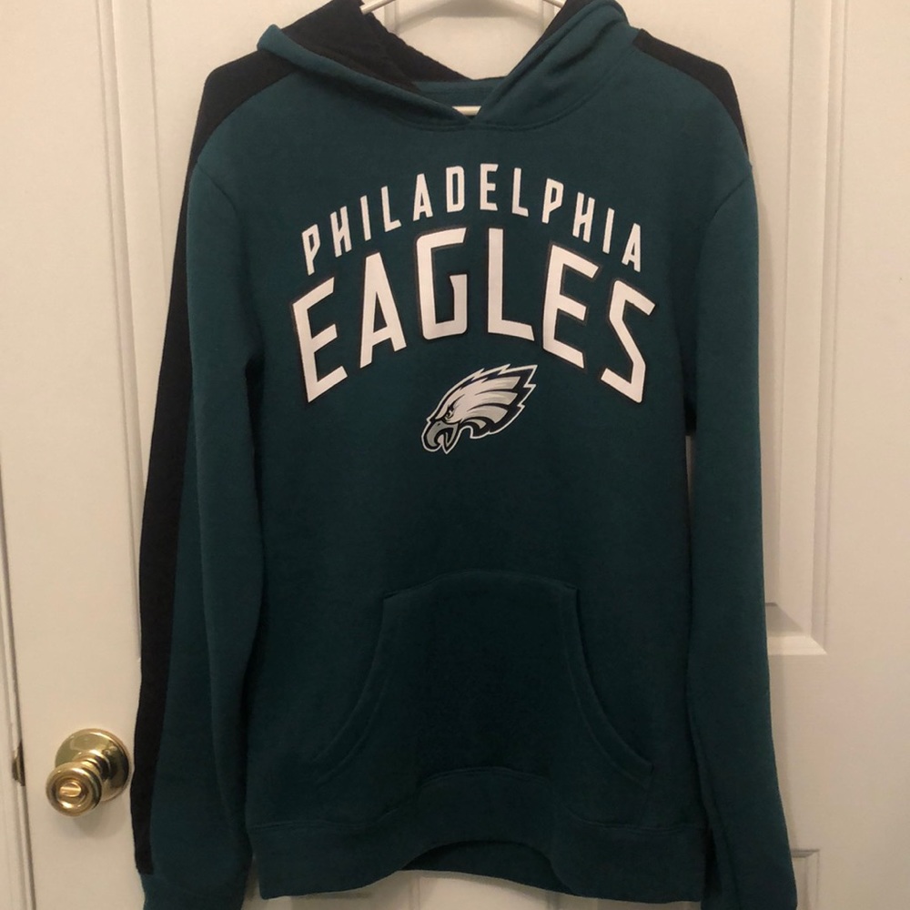 Men’s medium Philadelphia Eagles hoodie. Runs small. Brand new with tags